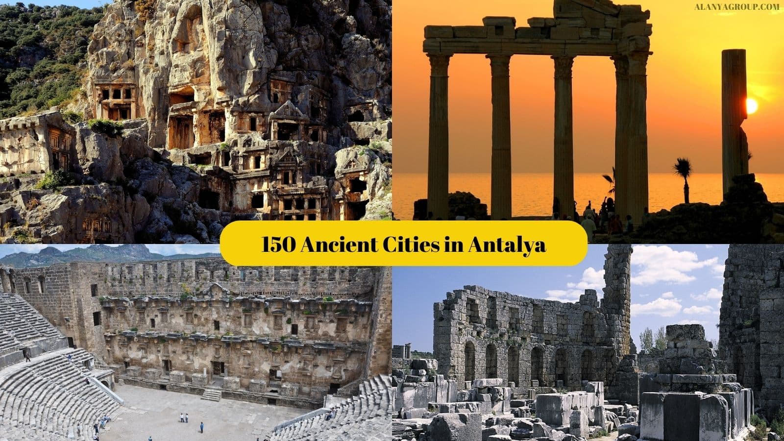 150 Ancient Cities In Antalya